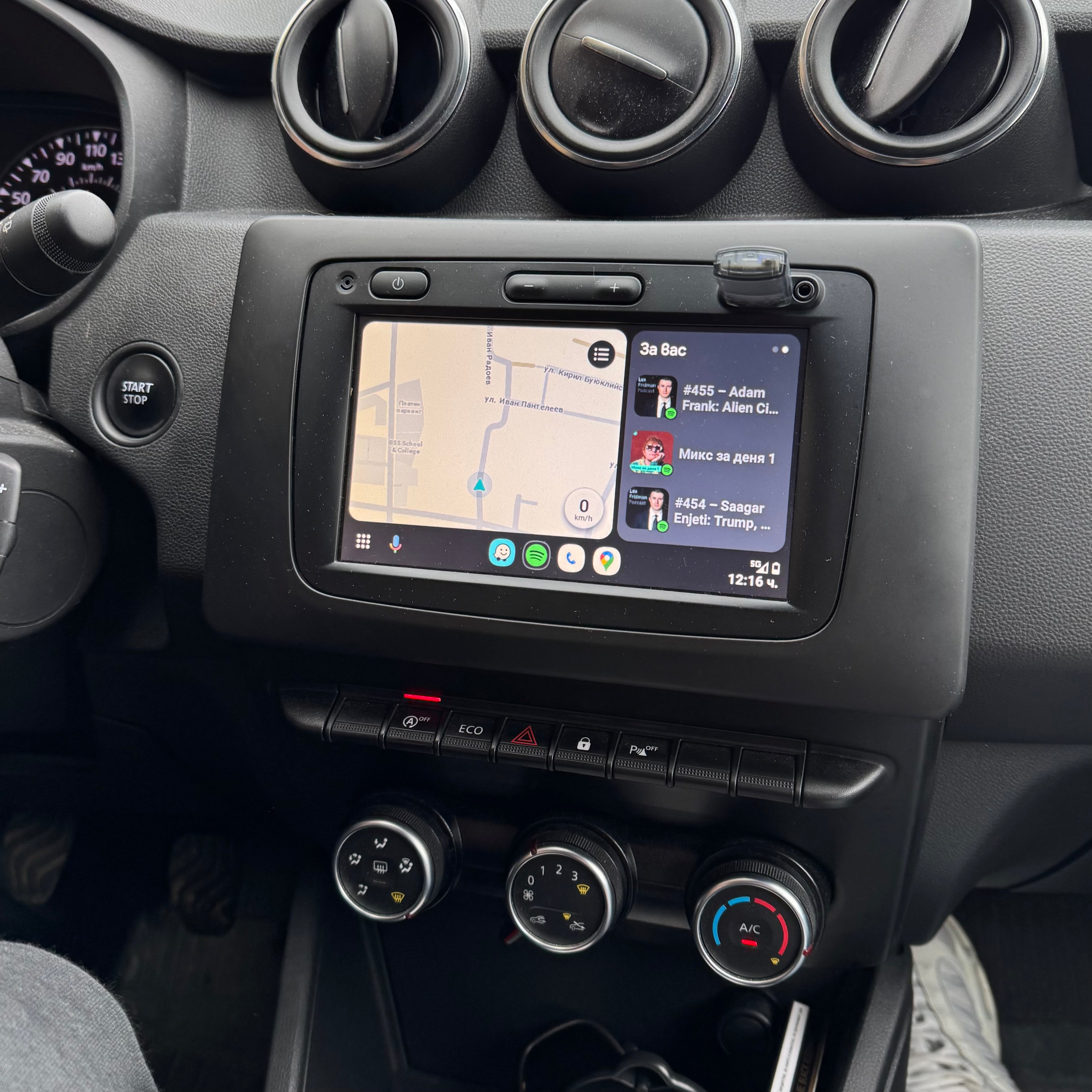 Bluetooth adapter for Android Auto and Apple CarPlay